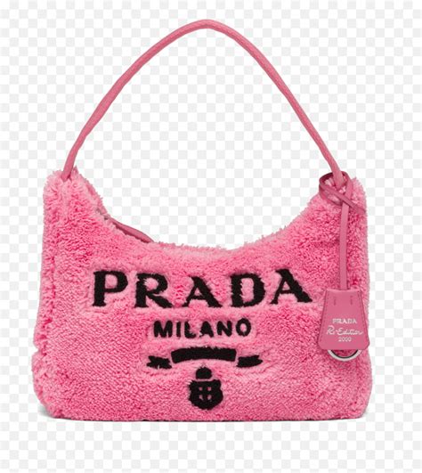 prada bags pink|pink fluffy prada bag.